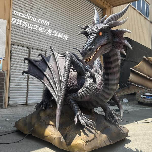 Dark Night Dragon Animatronic-DRA021