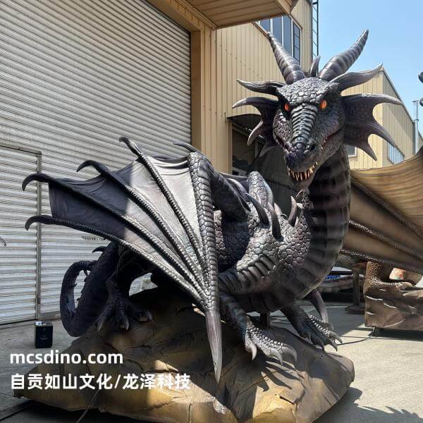 Dark Night Dragon Animatronic-DRA021