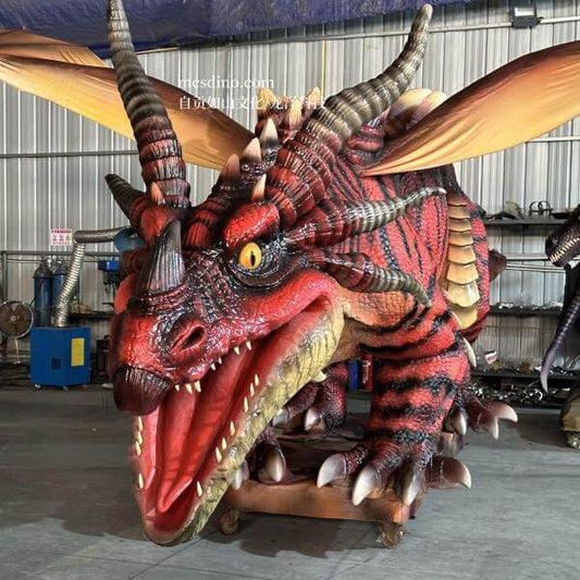 Giant Fire Dragon Animatronic-DRA049