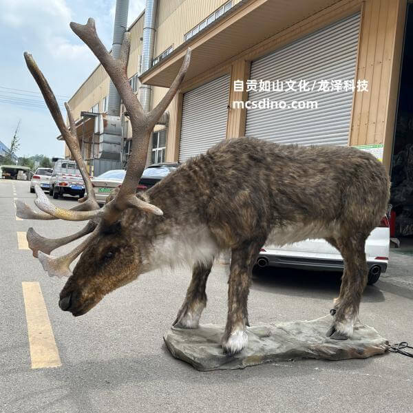 Talking To Reindeer Animatronic For Christmas events-MAR004E