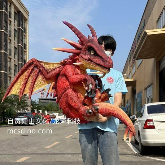 Fire Dragon Puppet-BB114