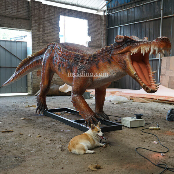 animatronic kaprosuchus