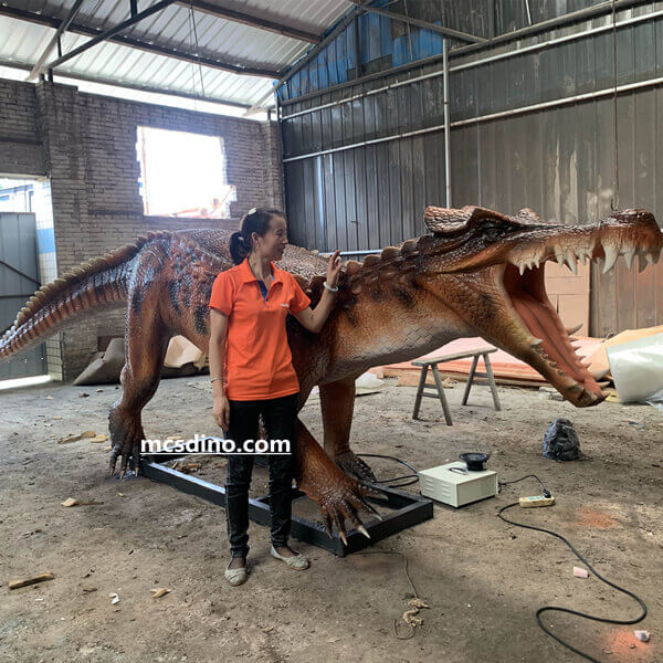 animatronic kaprosuchus