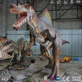 Carica l'immagine nel visualizzatore della galleria, MCSDINO Animatronic Dinosaur Animatronic Spinosaurus Life-size Dinosaur Model-MCSS007
