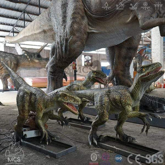 MCSDINO Animatronic Dinosaur Dinosaur Animatronics Velociraptors Hunt In Packs-MCSV001