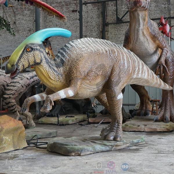 Jurassic Parasaurolophus Animatronic Dinosaur Model-MCSP004A