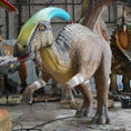 Load image into Gallery viewer, MCSDINO Animatronic Dinosaur Jurassic Parasaurolophus Animatronic Dinosaur Model-MCSP004
