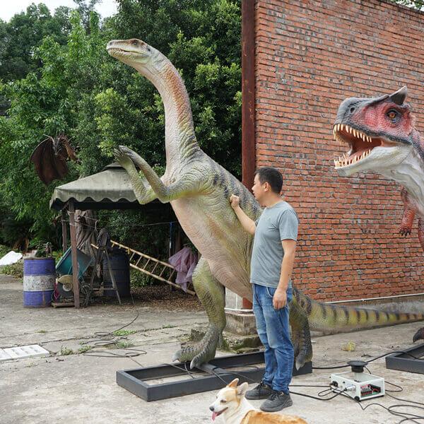 MCSDINO Animatronic Dinosaur Life Size Plateosaurus Model-MCSP007