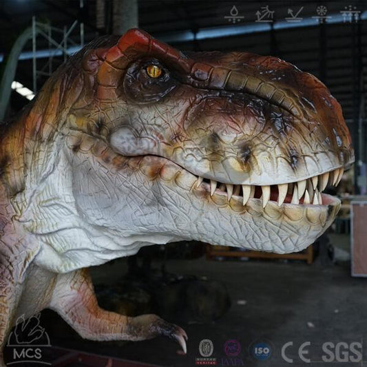 MCSDINO Animatronic Dinosaur Provide Customized Services. Made to order 5-6 weeks production Juvenile Tyrannosaurus Rex Animatronic Dinosaur-MCST002