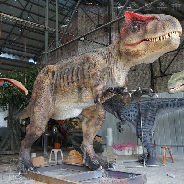 MCSDINO Animatronic Dinosaur Realistic Allosaurus Replica Dinosaur Animatronics-MCSA006