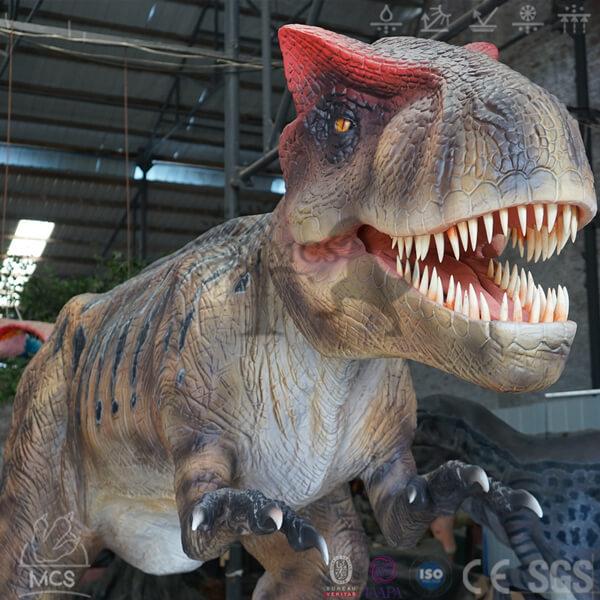 MCSDINO Animatronic Dinosaur Realistic Allosaurus Replica Dinosaur Animatronics-MCSA006