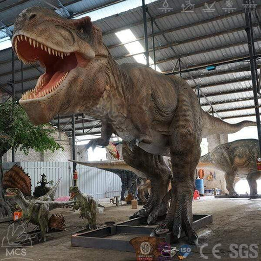 MCSDINO Animatronic Dinosaur Tyrannosaurus rex Animatronics Movable Model-MCST002