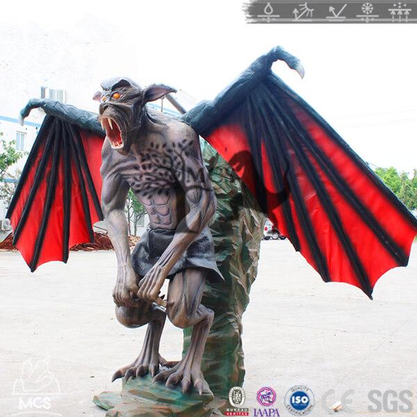 MCSDINO Bespoke Animatronics Halloween Animatronic Gargoyle Haunted Props-CUS020