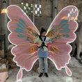 Cargar la imagen en la vista de la galería, MCSDINO Creature Suits Light-Up Butterfly Costume Led Wings-DCBF001
