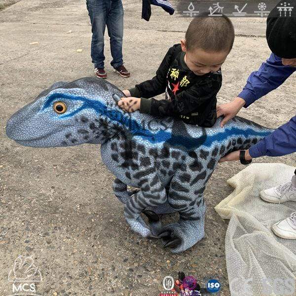 MCSDINO Creature Suits Riding A Raptor Kids Dinosaur Costume-DCRP724