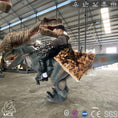 Load image into Gallery viewer, MCSDINO Creature Suits T-Rex Rider Costume No stilts Version-DCTR650
