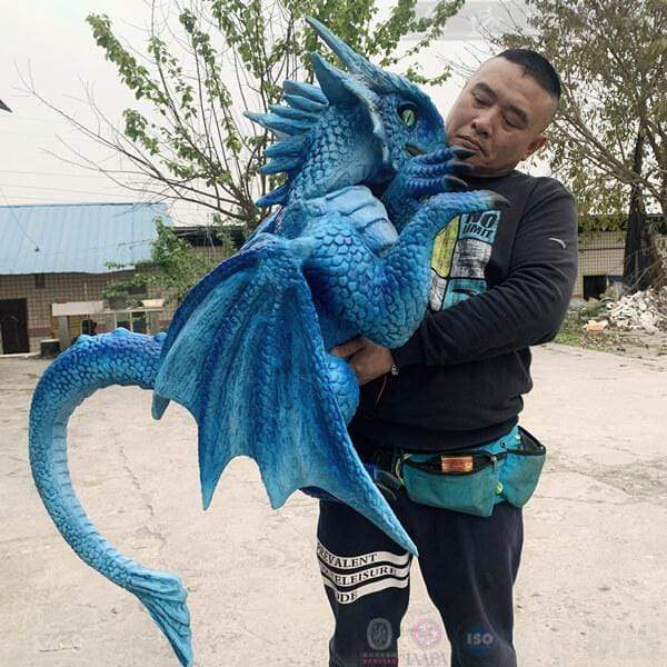 Adorable Baby Dragon Hand Puppet For Cosplay Party