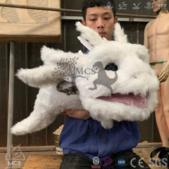 White Dragon Puppet Cosplay-BB078