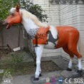 Load image into Gallery viewer, MCSDINO Robotic Animals Amusement Equipment Lifelike Robotic Horse Statue
