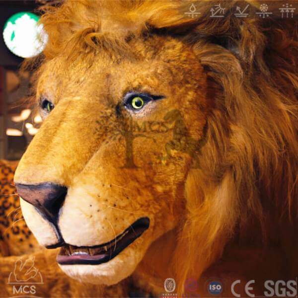 MCSDINO Robotic Animals Life Like Robot Lion Robotic Animal