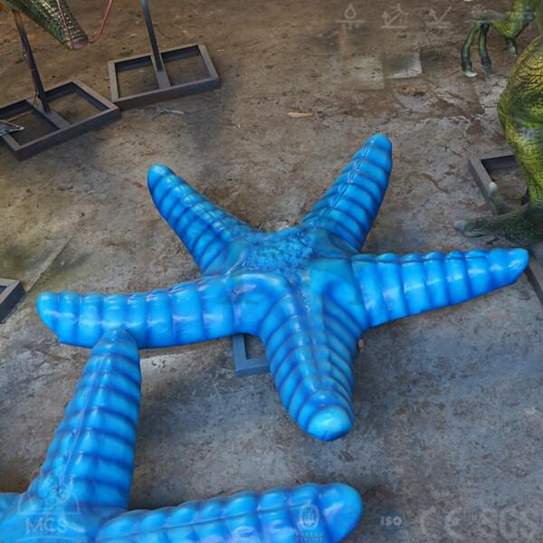 Coastal Home LED Starfish Figurine Blue