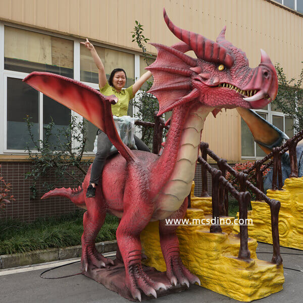 ride on red dragon equipment